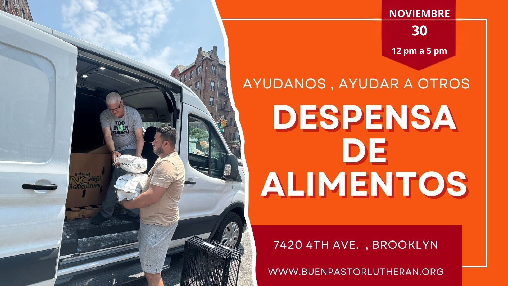 ¡Este sábado estamos aquí para servirte!